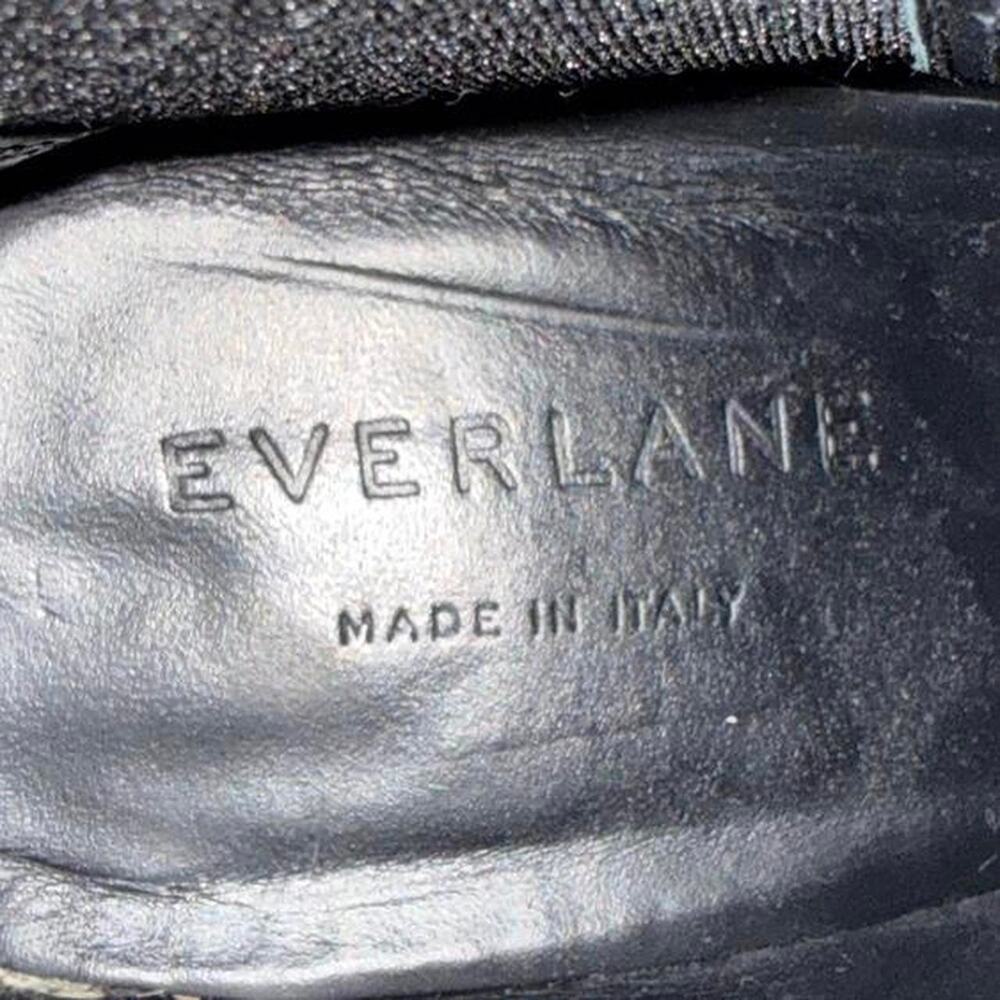 Everlane black leather Chelsea ankle boots made in Italy size 6 - Picture 6 of 7
